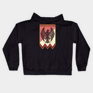 Fire Emblem 3 Houses: Black Eagles Banner Kids Hoodie